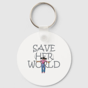 Llavero TEE Salve su mundo