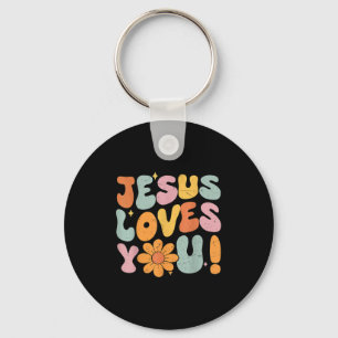 Llavero Teen cristiana Jesús te ama Dios Hermana Goo