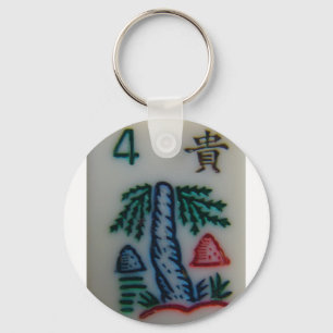 Llavero Teja de la flor