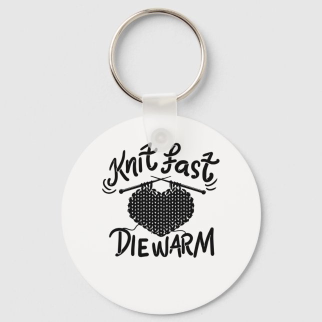 Llavero Tejido divertido (Anverso)