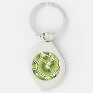 Llavero Tejidos de fruta kiwi funky