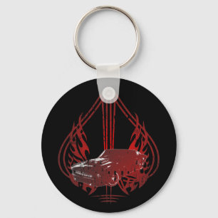 Llavero Tela a rayas de 395 mustangos