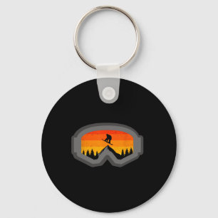 Llavero Tela de nieve - Snowboard Snowboard Snowboard