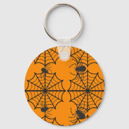 Llavero Telaraña de araña espeluznante de Halloween