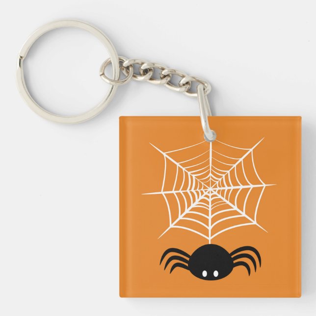 Llavero Telaraña de Halloween  (Frente)