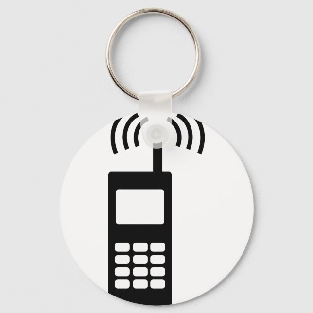 Llavero teléfono celular celly mobil práctico (Anverso)