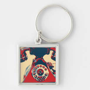 Llavero Teléfono retro