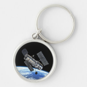 Llavero Telescopio Espacial Hubble en órbita terrestre Fot