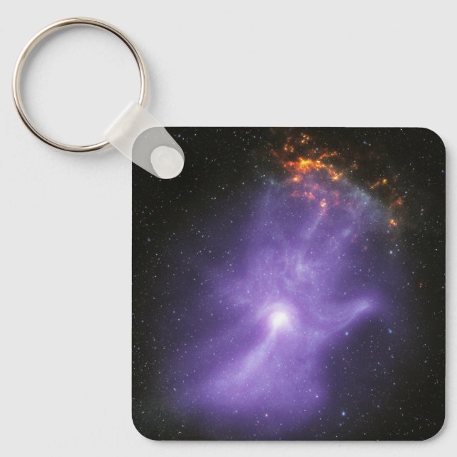 Llavero Telescopios de rayos X de mano magnéticamente cósm (Anverso)