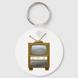 Llavero Televisión antigua
