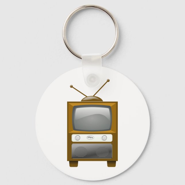 Llavero Televisión antigua (Anverso)