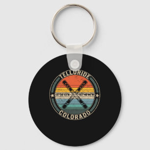 Llavero Telluride Colorado Ski Skip Snowboard Snow Mo