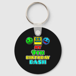 Llavero tema de fiesta infantil de videojuegos de carrera