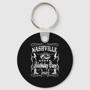 Llavero Tema de Whiskey Nashville Birthday Bash 2025