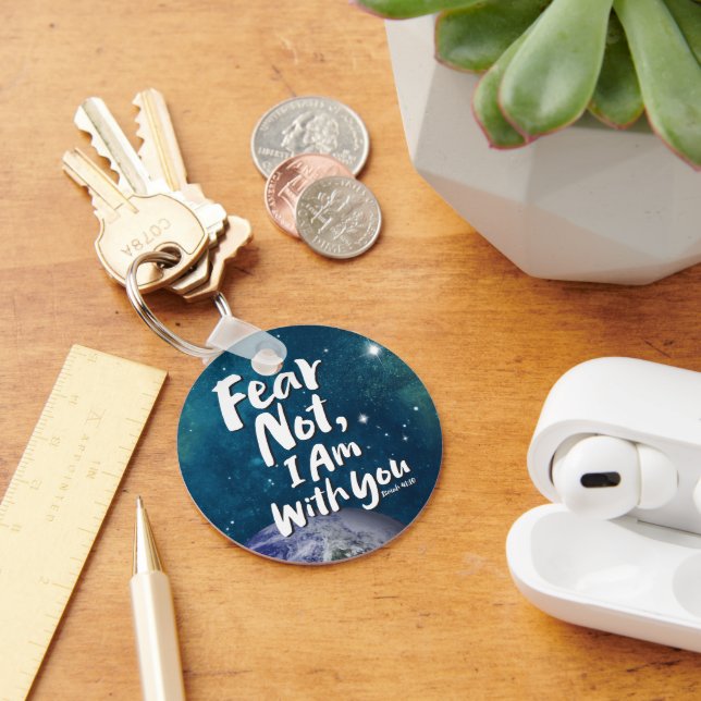 Llavero TEMOR NO, ESTOY contigo Christian - Isaiah 41:10 (Escritorio )