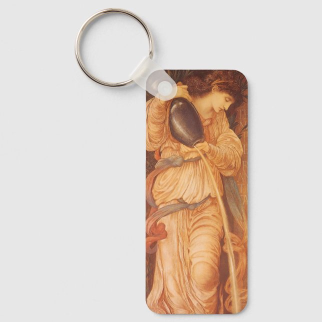 Llavero Temperantia por Sir Edward Coley Burne-Jones (Anverso)