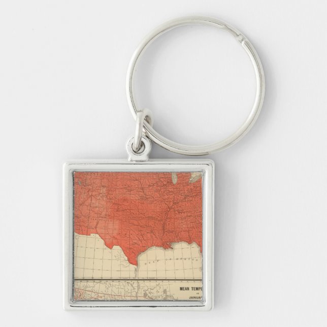 Llavero Temperatura media (Frente)