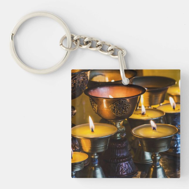 Llavero Templo budista| Monasterio Longwu (Frente)