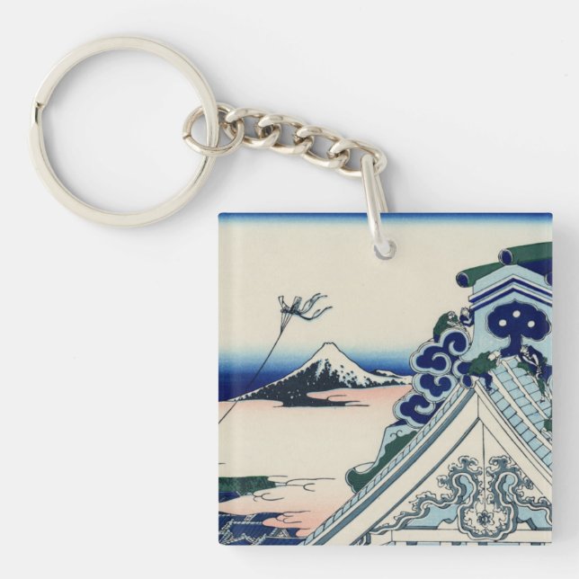 Llavero Templo de Asakusa Honganji en la capital del este (Frente)