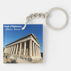 Llavero Templo de Hefesto Atenas Grecia Recuerdo