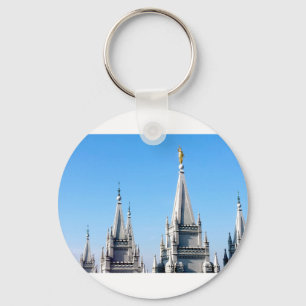 Llavero templo de salt lake city lds angel moroni