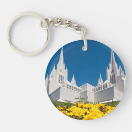 Llavero Templo de San Diego, cadena de claves circular (de