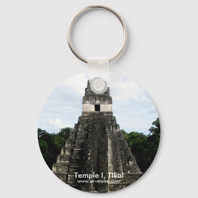 Llavero Templo I, Tikal, Guatemala (Anverso)