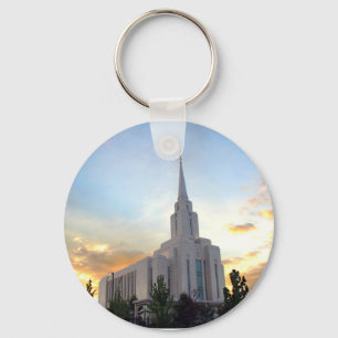 Llavero templo mormón de Oquirrh Mountain Utah de la Igles