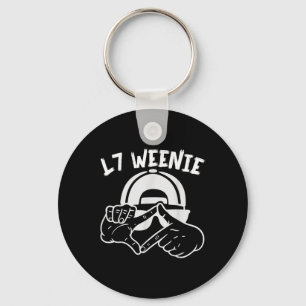 Llavero Temporada de béisbol sóftbol L7 Weenie niños diver