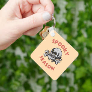 Llavero Temporada Espeluznante Calavera Espantosa de Hallo