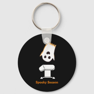 Llavero Temporada espeluznante Halloween Ghost Gymnast Vau