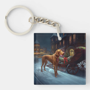 Llavero Temporada festiva de Navidad de Vizsla