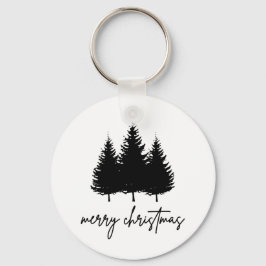 Llavero Temporada navideña minimalista de navidad