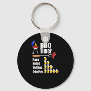Llavero Temporizador divertido de barbacoa - regalo de par