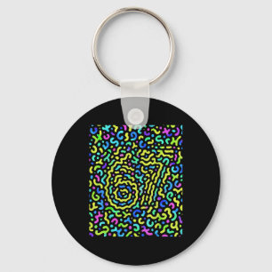 Llavero Tendencias Gen Z Alpha Six Seven 6 7 _6