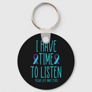 Llavero Tener Tiempo Para Escuchar Conciencia Sobre El Sui