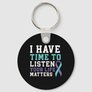 Llavero Tener Tiempo Para Escuchar Sus Problemas De Vida, 