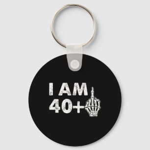 Llavero Tengo 41 años y me divertí con el Dedo Medio 41st