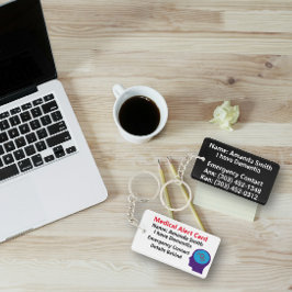 Llavero Tengo Alerta Médica de Dementia