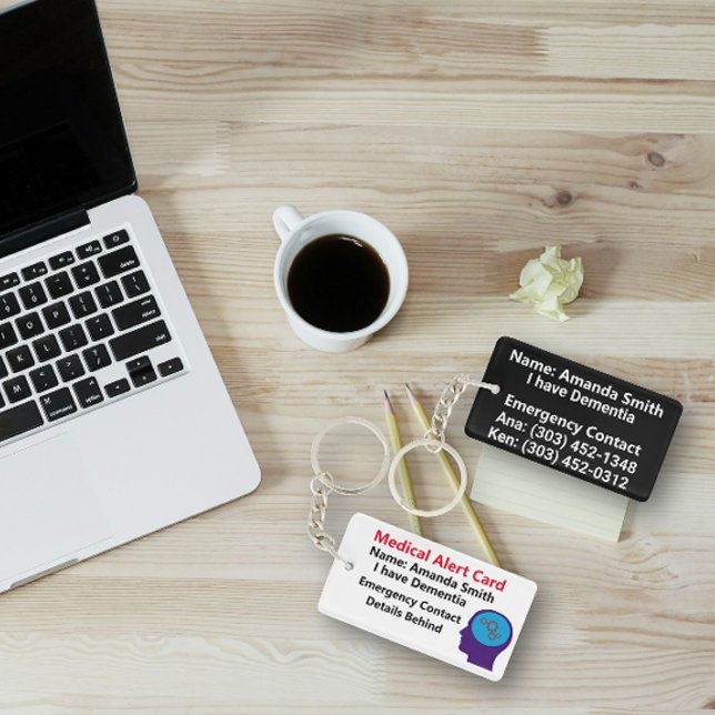 Llavero Tengo Alerta Médica de Dementia (Subido por el creador)