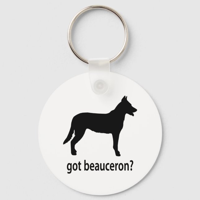 Llavero Tengo Beauceron (Anverso)