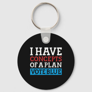 Llavero Tengo Conceptos De Un Plan Vote Azul Kamala Harris
