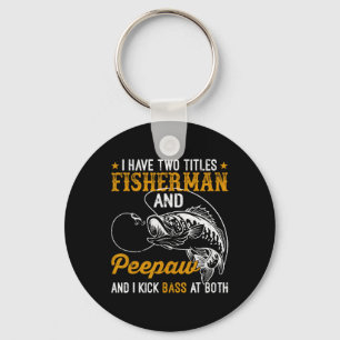 Llavero Tengo Dos Títulos Pescador Bunnyaw Byss Día Del Pa