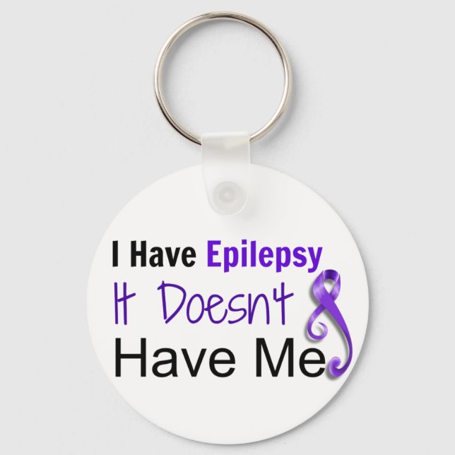 Llavero Tengo Epilepsia. No me tiene Keychain (Anverso)