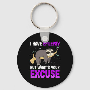 Llavero Tengo Epilepsia Pero ¿Cuál Es Tu Disculpa Sloth Aw