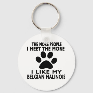 Llavero Tengo gusto de mi belga Malinois.