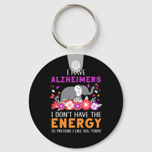 Llavero Tengo Heimerheimers No Tengo La Energía Cerebro