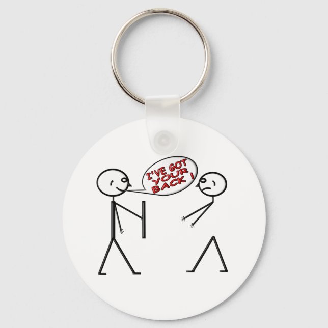 LLAVERO ¡TENGO LA ESPALDA! (Anverso)