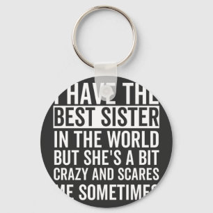 Llavero Tengo la mejor hermana del mundo