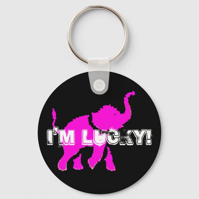 Llavero ¡Tengo suerte! (Anverso)